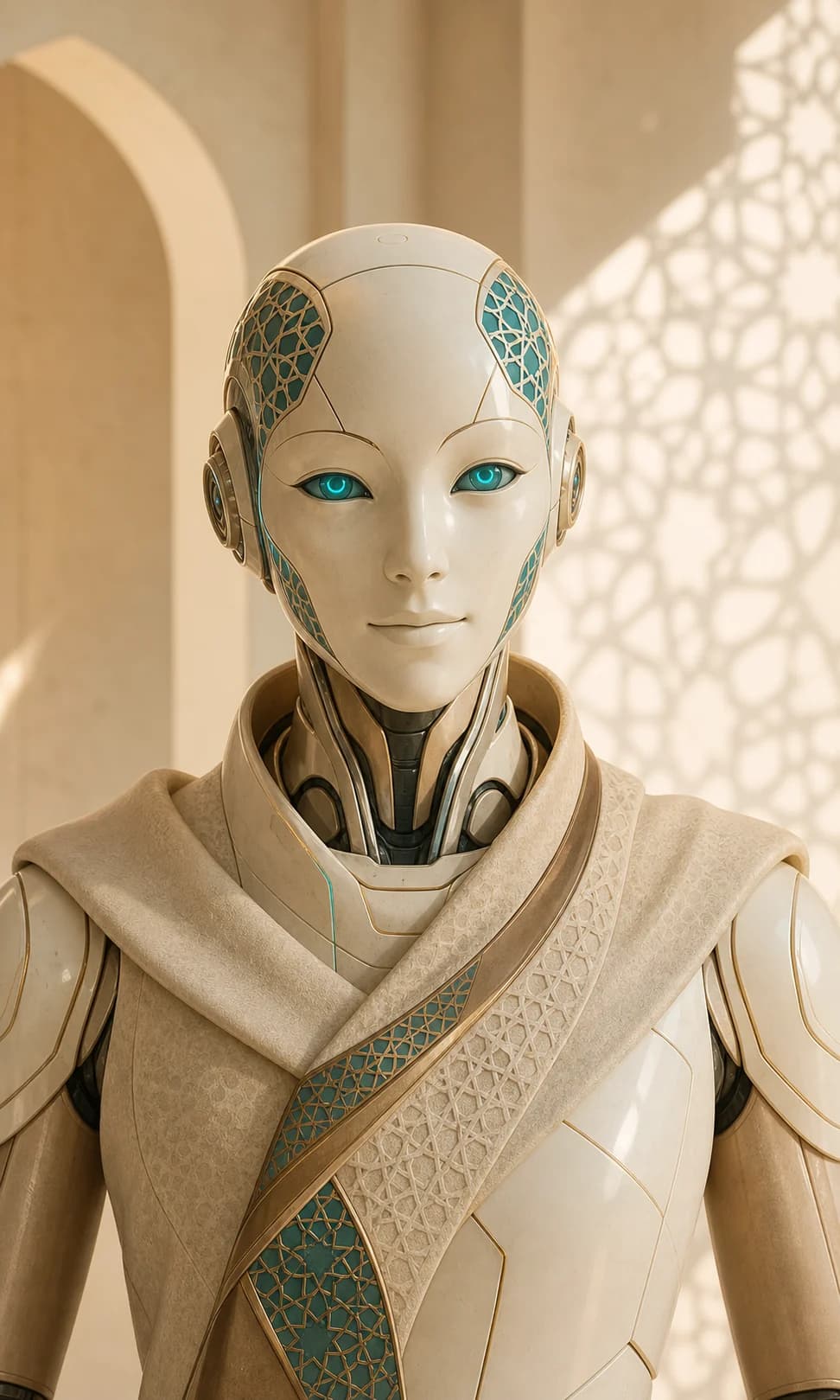 GuideMe, a Moroccan-inspired humanoid AI travel companion